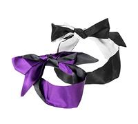 Beaupretty 2pièces Masque De Sommeil Satin Bandeau Occultant Léger Et Confortable Pour Yeux Pratique Pour Voyage Méditation Et Sieste Bloqueur De Lumière Ajustable