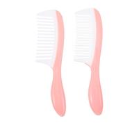 Beaupretty 2pièces Peigne à Dents Larges De Coiffure Peignes De Coupe Pour Cheveux Démêle Facilement Léger Et Pratique Nettoie Simple Rinçage