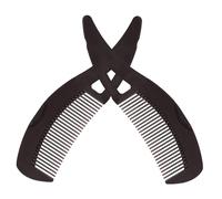 Beaupretty 2pièces Peigne Plastique Anti-graisse Et Anti-pelliculaire Peigne Léger Pour Coiffure Des Cheveux Gras Pour Hommes Et Femmes Design Creux Pour Démêlage Doux Utilisation