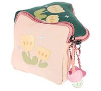 Beaupretty 2pièces Pochette pour Serviettes Hygiéniques Sac Menstruel Décoratif Lavable pour Ranger Serviettes Hygiéniques Tapis Allaitement