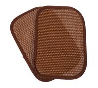 Beaupretty 2pièces Tapis Rafraîchissant Gazon Synthétique pour Lapin Coussin de Couchage pour Petit Animal Litière Naturelle pour Cochon