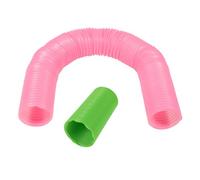 Beaupretty 2pièces Tunnel de Jeu Flexible pour Hamster Jouet Tubulaire Pliable Structure Activité Rétractable pour Petits Animaux Tunnel Ludique pour Animaux de Compagnie