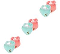 Beaupretty 3 Ensembles Bavoirs Pour Bébé En Coton Bavoirs Bandanas Pour La Dentition Bavoirs Bandanas Pour L'Alimentation Bavoirs Pour Filles Bavoirs Pour Bébé Bavoirs 2 pièces * 3