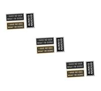 Beaupretty 3 ensembles Broche En Émail Épingle À Broche Chic Pour Femme Police Anglaise De Décoration De Sac Personnalisée s 3 pièces * 3