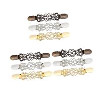 Beaupretty 3 Ensembles Clip Cardigan Aux Épingles De Pull Boucles De Foulard Accessoire De Mode Revers Pour Hommes Épinglette Insigne Étoile Pinces À Vêtements Épingle De Sûreté 3 Pièces * 3