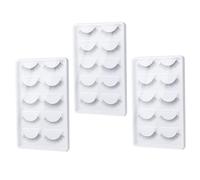 Beaupretty 3 Ensembles pratiquer les faux cils embrasser les cils kit d'extension de cils faux cils naturels fake lashes lash extension cils créatifs Extension de cils délicate fibre
