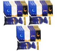 Beaupretty 3 Ensembles Sachet Alimentaire Transparent Pochettes À Et Biscuits Pour Pour Événements Et Pratique Et Opp 50 Pièces * 3