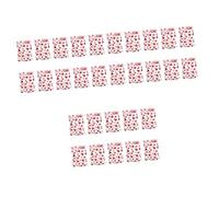 Beaupretty 3 Ensembles Sachet Cordon Serrage Organza Avec Motif Cœur Pour Saint Valentin Pochette Pour Accessoires 50 Pièces * 3