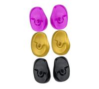 Beaupretty 3 Paires Cache-oreilles De Pour Les Cheveux D'oreille Pour Sèche-cheveux Couvre-oreilles Unisexe Protection Contre La Chaleur Protège-oreilles Plastique
