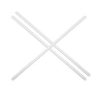 Beaupretty 3 Pièces Baguette de Verre Solide Polie de 20cm pour Laboratoire, Outil Transparent pour Agitation Plat D'évaporation et Mélange Précis