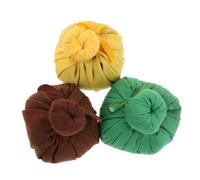 Beaupretty 3 Pièces Balles de Massage Compresses Chaudes Aux Naturelles Thaïlandaises Relaxante pour Soulagement Musculaire Lot de Marron Jaune