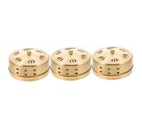 Beaupretty 3 Pièces Boîte de Moxibustion Portable avec Support de Bâtons Moxa Accessoire de Thérapie Relaxante et Apaisante pour Massage et Soulagement