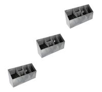 Beaupretty 3 Pièces Boîte de Rangement pour Ciseaux de Support Mural pour Outils de Organisateur de Ciseaux et Peignes Capacité et Pratique pour Salons