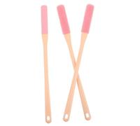 Beaupretty 3 pièces Brosse de Nettoyage des Caoutchouc Souple Outil Anti-démangeaisons pour Espaces Orteils Poignée Ergonomique pour Hommes et Femmes Facile à Rincer et Portable