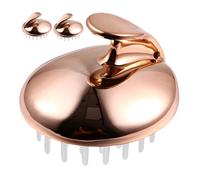 Beaupretty 3 Pièces Brosse Massage avec Poignée Ergonomique Exfoliante et Relaxante Lot pour Cheveux Bouclés Usage Humide et Sec Portable pour Voyage et Usage