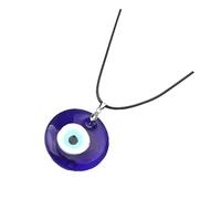 Beaupretty 3 pièces Collier Homme Vintage Œil Démon Pendentif Bleu Accessoires Mode Simple Durable pour Fête
