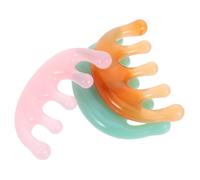 Beaupretty 3 Pièces Five-claw Resin Scalp Massage Comb Portable Hair And Head Massager Tool For Stress Relief And Travel Use