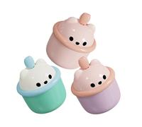 Beaupretty 3 Pièces Gobelet à Mousse pour Nettoyage Visage Design Ours Mignon Créateur de Mousse Délicate pour Soins Peau à Domicile pour Nettoyage Doux et Rafraîchissant