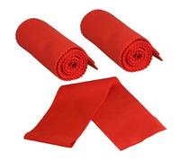Beaupretty 3 Pièces Housse de Protection Piano Touches Rouge Poussière Extensible Entretien Facile pour Clavier Électronique
