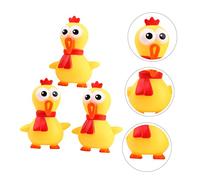 Beaupretty 3 pièces Latex pour Chiens Poulet Qui à Squeeze pour Animaux pour Éviter Désordre et Jeu
