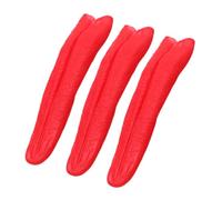 Beaupretty 3 Pièces Long Tongue Cosplay Accessory Realistic Stretchable Fake Tongue Prop for Halloween Pranks Scary Stage Performances and Horror Party Decorations