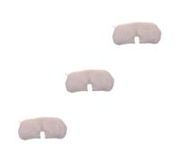 Beaupretty 3 Pièces Masque Pour Les Yeux Compresse Chaude Au Sel Rose Coussin Pour Les Yeux Au Sel Compresse Thermique Patch Pour Les Yeux Masque De Compresse Thermique De Voyage Outil De