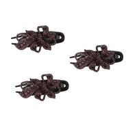 Beaupretty 3 Pièces Pince à Strass Fourches à Cheveux Rétro Pince à Cheveux Femme Pince à Cheveux Pour Cheveux Épais Pinces à Cheveux Moyennes Pour Femmes Barrettes à Cheveux Plastique