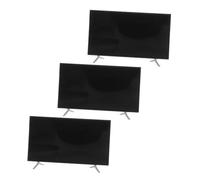 Beaupretty 3 Pièces Scale Simulation Model Compact Tiny Television Accessories for Dollhouse Living Decoration and Playhouse Furniture