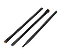 Beaupretty 3 pièces Set de Pinceaux de Maquillage Multifonctions pour Yeux Pinceaux Eyeliner Tête Plate et Biseautée Outils de Maquillage