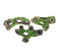 Beaupretty 3 Pièces Souche D'aquarium Soi-même Souche Paysagère pour Aquarium Décor Résine Tronc d'arbre pour Aquarium et Poissons