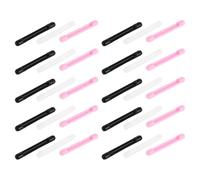 Beaupretty 30 Paires Lot de Embouts Anti-glisse Silicone pour Branches de Lunettes Confortables et Antidérapants Coussinets pour Soleil Maintien Sécurisé pour Port Quotidien