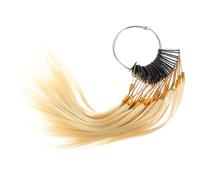 Beaupretty 30 Pièces Échantillons de Cheveux Réels pour Tests de Couleur Nuancier de Coloration pour Salon et Coiffeurs