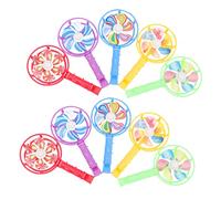 Beaupretty 30 pièces Jouets Sifflets Plastique Colorés Forme de Moulin à Vent Accessoires de Fête pour Garçon Fille Couleur Aléatoire Couleur Aléatoire