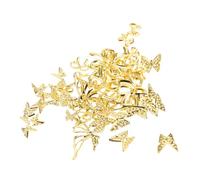 Beaupretty 300 Pièces Décorations Ongles Creux et Noeud Accessoires pour Nail Art Élégant DIY Ornements et Occasions Spéciales