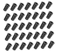 Beaupretty 35 pièces Insert de Douille pour Roulettes Manchon Robuste Anti-déformation pour Roulettes à Tige Accessoire Pratique de Remplacement pour Meubles Bois Modèle Adaptable