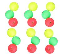 Beaupretty 36 Pièces Flotteur de Pêche Sphérique, Boule Multicolore | Détection Renforcée, Lancer Plus Long, Usage Quai et Bord, pour Truites, Filets et Kayak