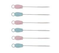 Beaupretty 3ensembles Brosse Pour Biberon Et Paille Poils Longs Nettoyage Complet Sans Perte De Poils Adapté Aux Parois Rondes Et Plates