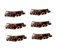 Beaupretty 3paires Cils De Mascarade Faux Cils De Costume De Cosplay Faux Halloween De Costume Animalier Vibrant Réutilisable