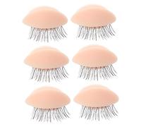 Beaupretty 3paires Kit De Pratique De Maquillage Paupières Remplaçables Pour Tête Mannequin Outil Entraînement Pour Extensions De Cils