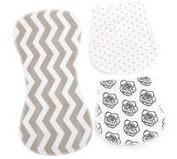 Beaupretty 3Pcs Petites Bavettes d'Épaule Unisexes en Coton Multifonctionnelles Protectrices et Stylées Repas et Autres Activités