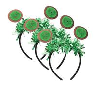 Beaupretty 3pièces Accessoires De Fête Tête De Kiwi -tête Fruits Festifs Pour Luau Costumes Et Mariages Boppers Colorés Pour Garçon Fille Et Adultes