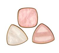 Beaupretty 3pièces Bague Pour Nail Art Palettes De Maquillage Plateau à Vernis à Ongles Palettes De Manucure Outil De Mélange Cosmétique