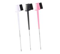 Beaupretty 3pièces Brosse à Sourcils Et Cils Double Tête Outils De Maquillage Pratiques Pour Établir Et Coiffer Vos Yeux Mélangées