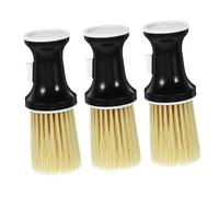 Beaupretty 3pièces Brosse De Nettoyage Pour Cou De Brosses Pour Barbiers Et Utilisation à Domicile Brosses à Épousseter Portables Pour Salon De Coiffure Et Rasage