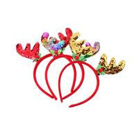 Beaupretty 3pièces Joli Serre-tête de Noël Forme Renne Accessoire de Coiffure Ravissant pour Fête et Accessoire de Tête