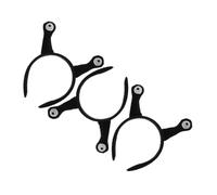 Beaupretty 3pièces Serre-tête Antenne Escargot Pour Femme Lot De Bandeaux De Costume Accessoires Cheveux Fête Cerceau Cheveux Cosplay