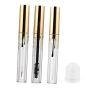 Beaupretty 3Pièces Tube de Mascara et Eyeliner Plastique Transparent Bouteilles Cosmétiques pour Design Exquis pour Voyage
