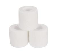 Beaupretty 3rouleaux Bandes Cohésives Autoadhésives Élastiques Pour Poignets De Bandages Blancs Pour Animaux Des Blessures Et Maintien