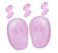 Beaupretty 4 Cache Oreilles Réutilisables Silicone pour Coloration Capillaire Protection Antidérapante et Résistante à Haute Température pour Salon et Usage Domestique Accessoires de