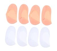 Beaupretty 4 Chaussettes Gel Hydratantes pour Lot Chaussettes Élastiques Silicone pour Soins des Blanches Chair